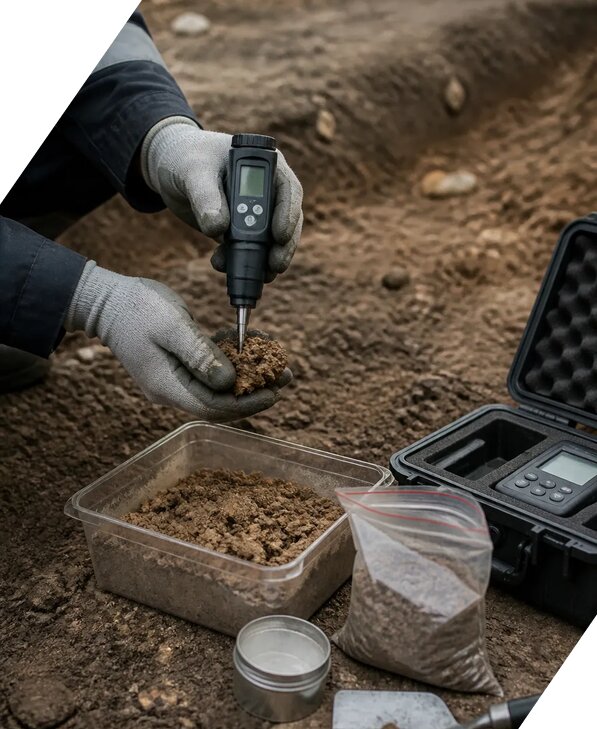 Определение влажности грунта в Сарапуле от 1239 р. | ЭкспертизаРоссия
