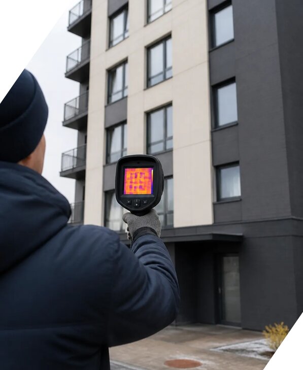Тепловизионное обследование зданий в Сарапуле от 5162 р. | ЭкспертизаРоссия