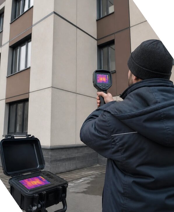 Тепловизионное обследование зданий и сооружений в Сарапуле